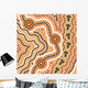 Aboriginal Abstract Wall Decal