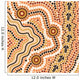 Aboriginal Abstract Wall Decal