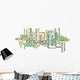 Business Word Cloud Wall Decal