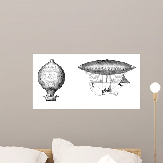 Ancient Aerostats Wall Decal