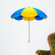 Beach Umbrella Wall Decal