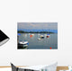 Sailboats Harbor Wall Decal