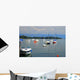 Sailboats Harbor Wall Decal