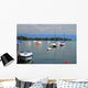 Sailboats Harbor Wall Decal
