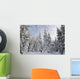 Snowy Forest Wall Decal
