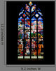 St. Malo Church Medieval Vitrage 1 Wall Decal