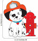 Dalmatian Fire Dog Wall Decal