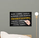 Blended Learning Wall Decal