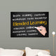 Blended Learning Wall Decal