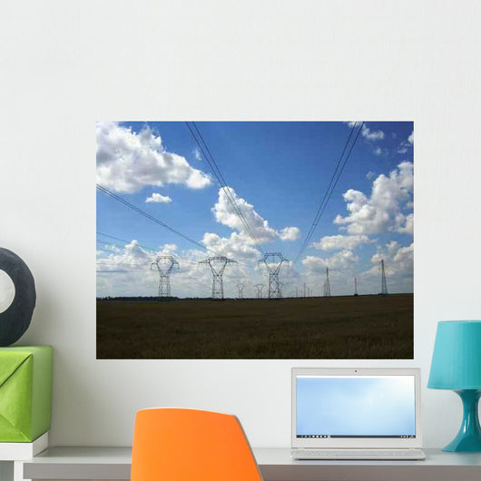 Power Lines Wall Decal