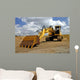 Construction Machinery Excavators Backhoe Wall Decal