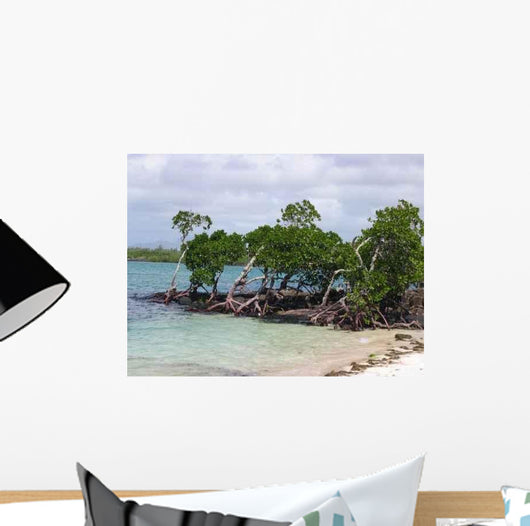 Lagoon Trees Wall Decal