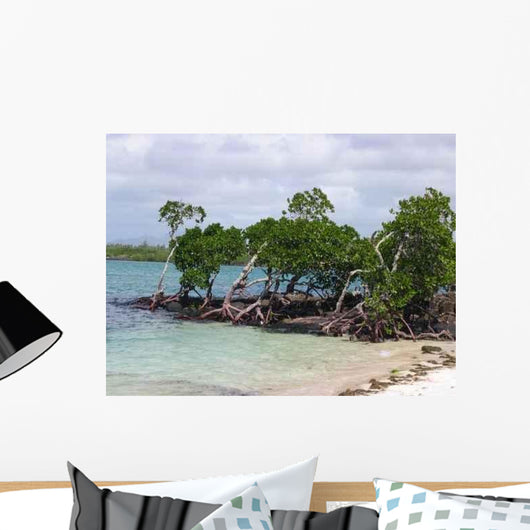 Lagoon Trees Wall Decal