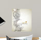 Abstract Modern Digital Technologies Wall Decal