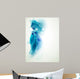 Abstract Blue Elements For Wall Decal