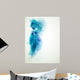 Abstract Blue Elements For Wall Decal