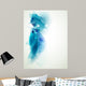 Abstract Blue Elements For Wall Decal
