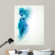 Abstract Blue Elements For Wall Decal