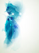 Abstract Blue Elements For Wall Decal