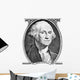 Portrait President George Washington Wall Decal