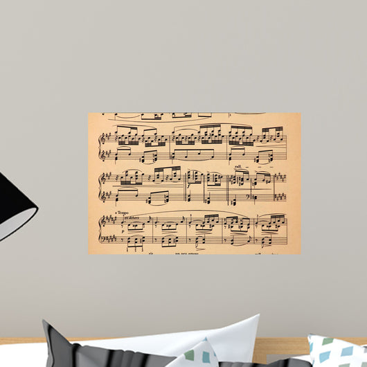 Musical Notes Wall Decal