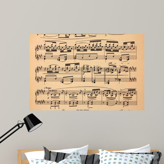 Musical Notes Wall Decal