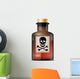 Glass Bottle Poison Wall Decal
