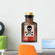 Glass Bottle Poison Wall Decal