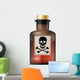 Glass Bottle Poison Wall Decal