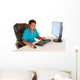 African American Nurse Smiling Wall Decal