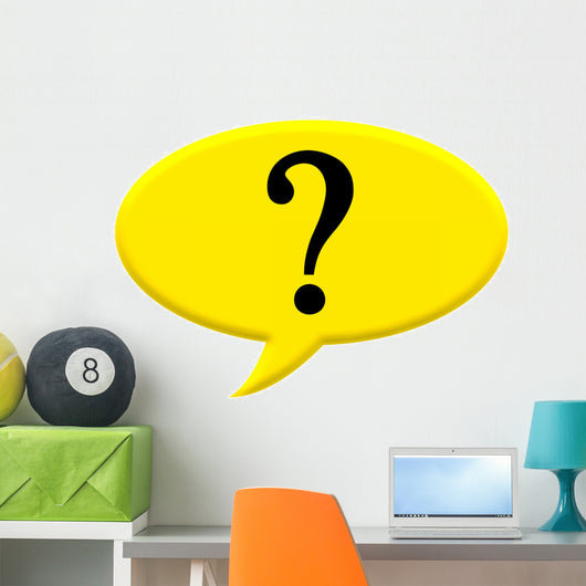 Live Help Icon Wall Decal