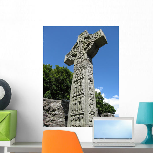 Celtic High Cross Wall Decal