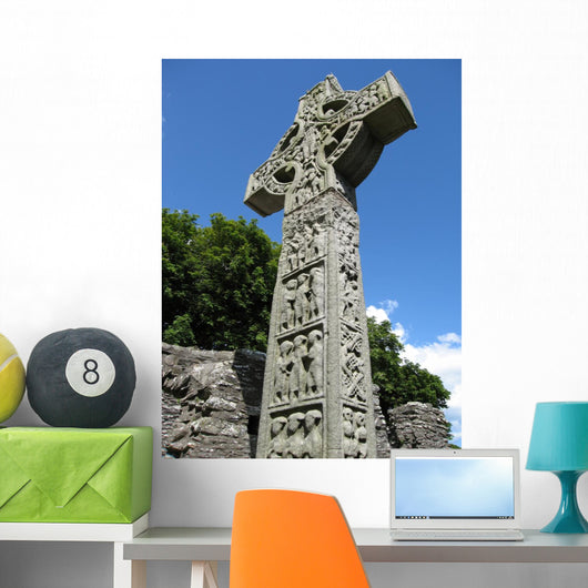 Celtic High Cross Wall Decal