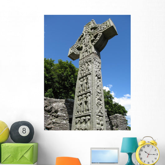 Celtic High Cross Wall Decal