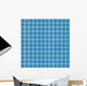 Blue Mosaic Tile Wall Decal