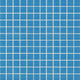 Blue Mosaic Tile Wall Decal