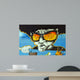 Graffiti Face With Glasses Wall Decal