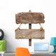Old Wooden Signpost Wall Decal
