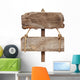 Old Wooden Signpost Wall Decal