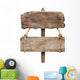 Old Wooden Signpost Wall Decal