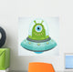 Ufo Alien Wall Decal
