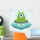Ufo Alien Wall Decal