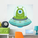 Ufo Alien Wall Decal