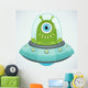 Ufo Alien Wall Decal