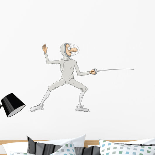 Fencer Wall Decal