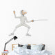 Fencer Wall Decal