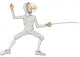 Fencer Wall Decal