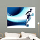Football With Player Wall Decal
