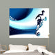 Football With Player Wall Decal