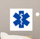 Emergency Medicine Symbol Asclepius Wall Decal